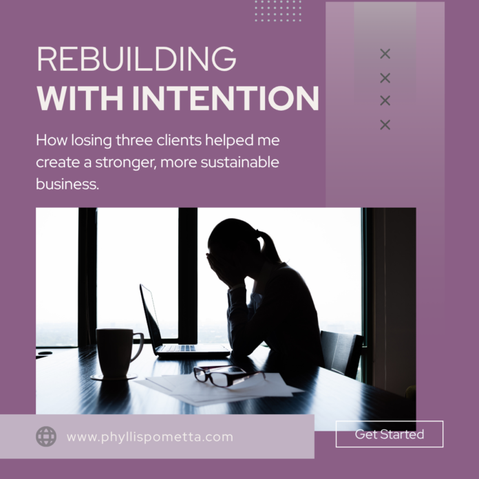 Rebuilding With Intention Rebuilding a sustainable social media management business after losing clients