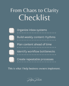 chaostoclarity